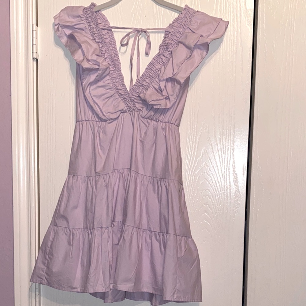 Altar'd State Lavender Mini Dress